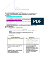 Test Anxiety Lesson Plan