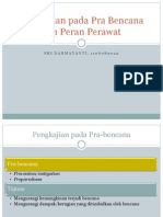 Pengkajian Pada Pra Bencana Dan Peran Perawat