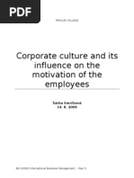 Corporate culture dissertation