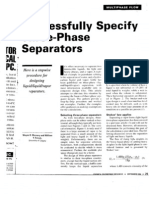 3 Phase Separator Article