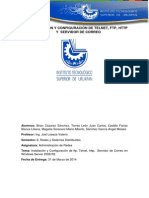Instalación y Configuración de Telnet, FTP y Correo en Windows Server