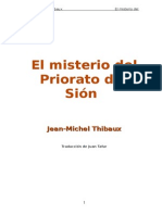21362705 El Misterio Del Priorato de Sion de Jean Michel Thibaux
