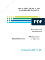 Ministerio de Educación: Desarrollo Curricular