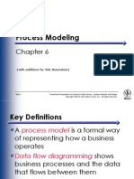 Process Modeling: (With Additions by Yale Braunstein)