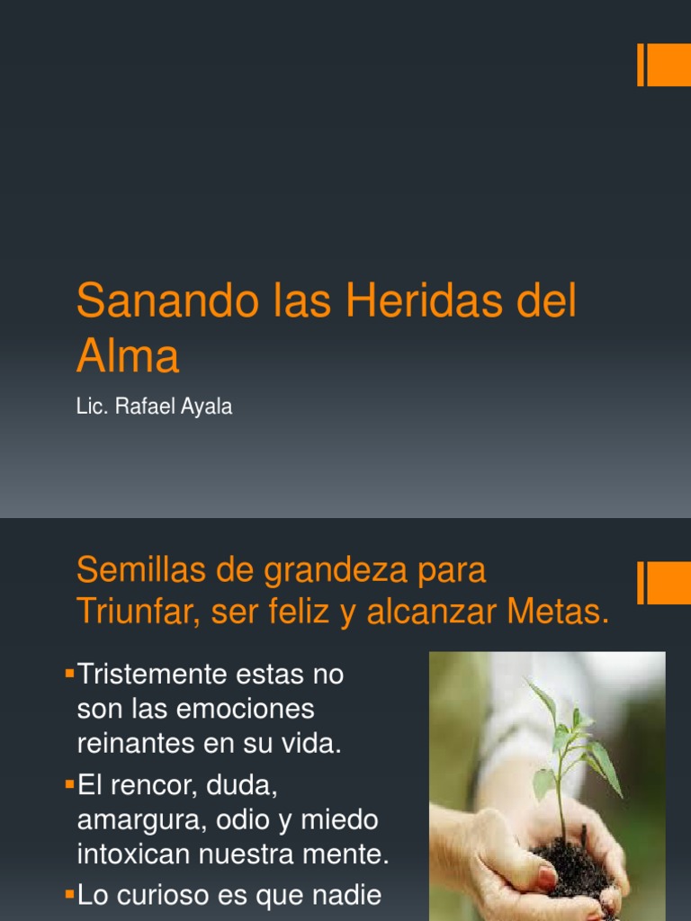 Sanando Las Heridas Del Alma | PDF