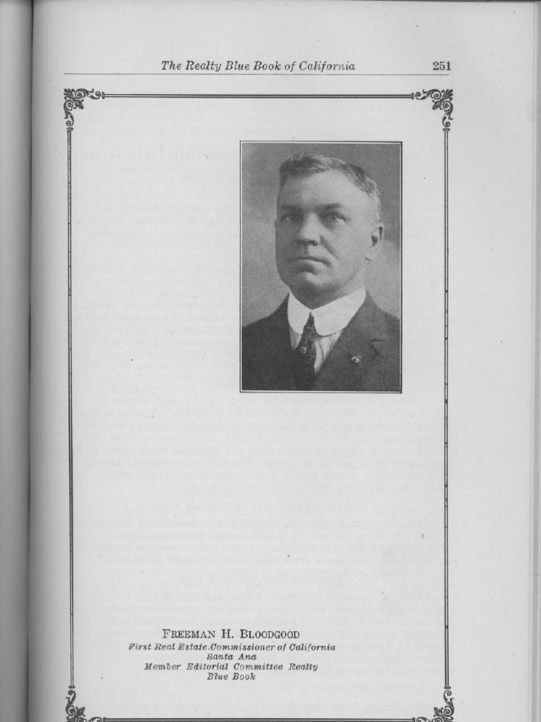Country Property Small Investors by Freeman H. Bloodgood First Real