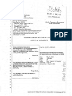 May 2 2014 Respondents Reply in Support of Request For Judicial Notice