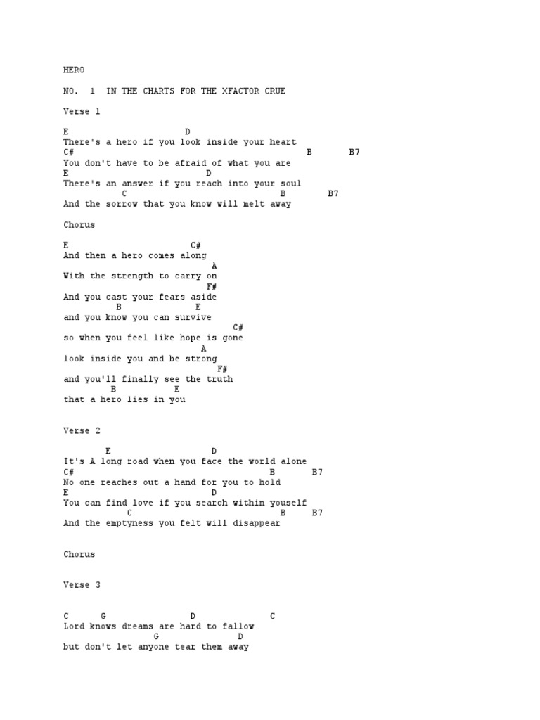 Lirik Lagu Hero Mariah Carey - Apa Bagaimana