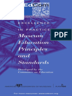 Museum Principles & Standards