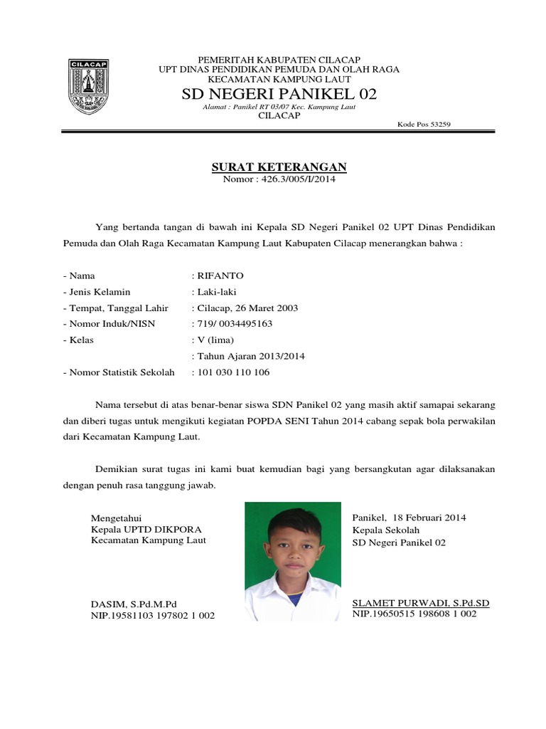 Surat Rekomendasi Dari Sekolah Untuk Mengikuti Lomba Surat Rekomendasi Dari Sekolah Untuk Mengikuti Lomba