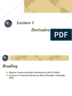 Lecture 1 Derivatives