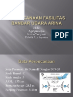 Perencanaan Fasilitas Bandar Udara