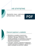 Osnove Statistike-Statisticki Nizovi