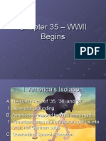 Chapter 35 - WWII Begins