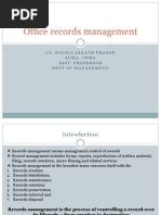 Office Records Management