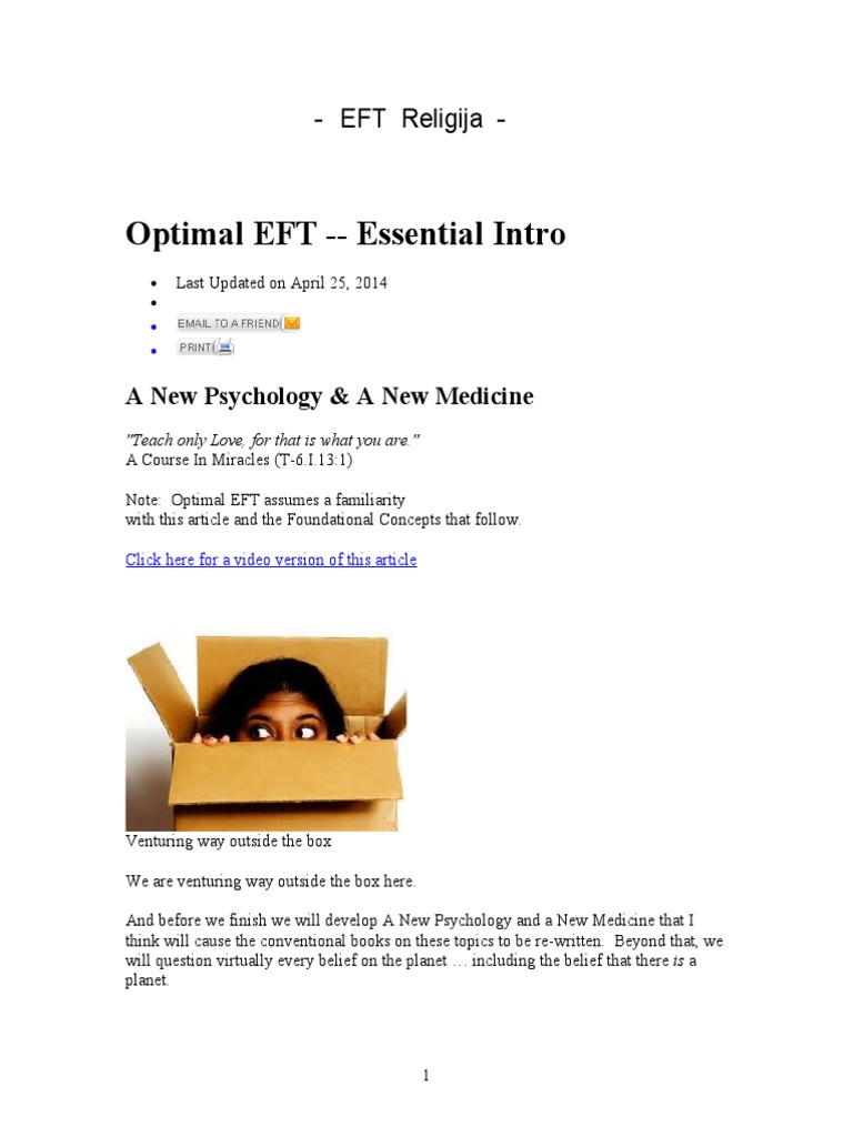 Optimal Eft Essential Intro Pdf