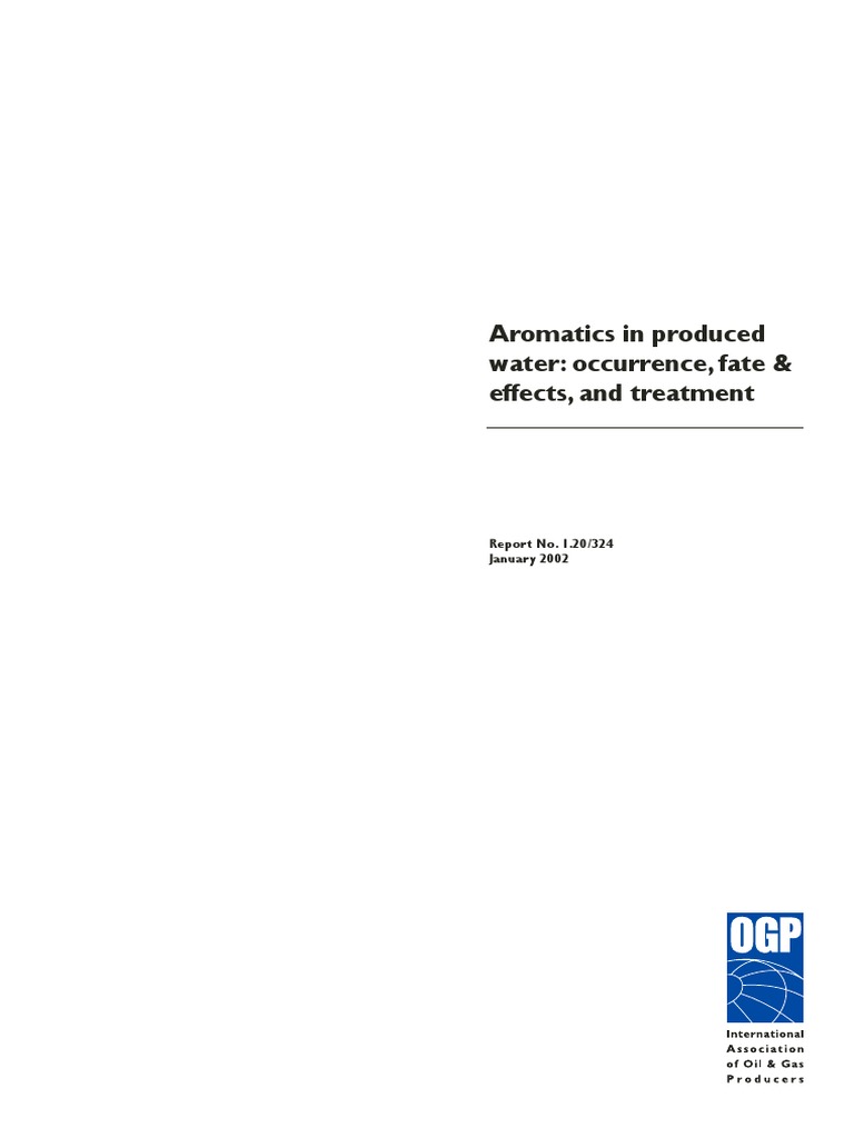 Aromatics in Produced Water: Effects & Treatment | PDF | Self ...