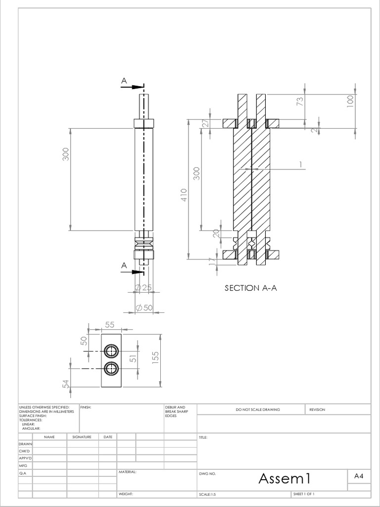 Technical Drawing Specifications Guide | PDF | Teaching Methods ...