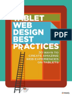 Tablet Web Design Guide Mobify