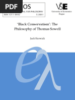 The Philosophy of Thomas Sowell