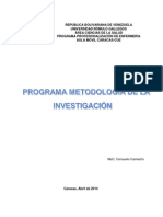 Planificación Metodología de La Investigación