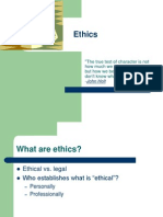 XII Ethics