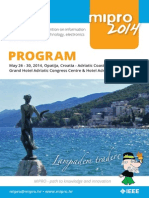 MIPRO 2014. Program