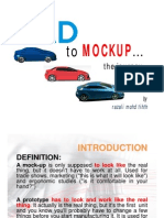 Design-Definition of Mockup