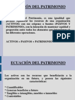 Ecuacion Del Patrimonio