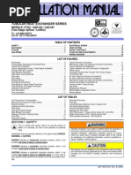 HIGH EFFICIENCY TUBULAR HEAT EXCHANGER SERIES MODELS: P DU / G8D-UH / L8D-UH (Two Stage Upflow / LoNOx)