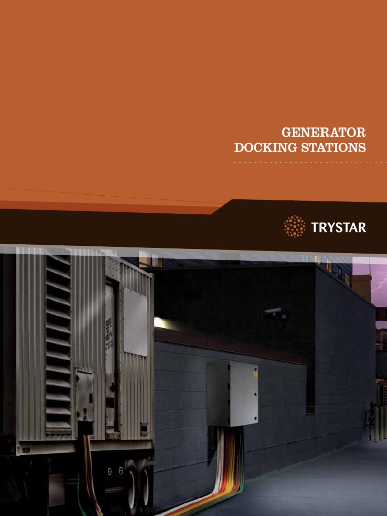 Trystar Generator Docking Stations Guide | PDF | Electrical Conductor ...