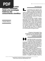 Blanco - Las Relaciones Entre Ciencia y Sociedad
