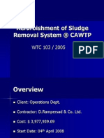 Refurbishment of Sludge Removal System at CAWTP 03.02.09