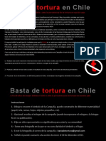 Basta de Tortura en Chile
