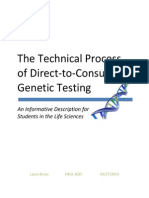 DTC Genetic Testing