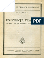 D. D. Rosca-Existenta Tragica-Fundatia Pentru Literatura Si Arta - Regele Carol II - (1934)