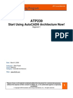Autocad Architecture Segment 1