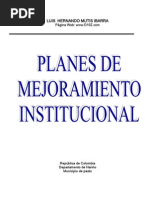 Download Planes de Mejoramiento Institucional by Luher SN22266058 doc pdf