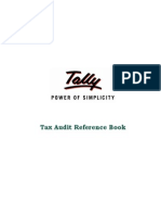 Tax Audit Reference Manual