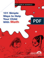 101 Simple Ways To Help Your Child With: Jefferson County Public Schools