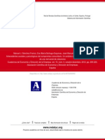 Antecedentes Sociales y Psicológicos Del Compromiso Comunitario. Un Análisis Del Comportamiento Del