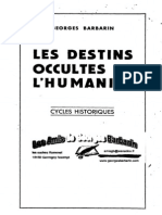 Barbarin Georges - Les Destins Occultes de L Humanite