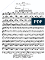 Sevcik - School of Violin Technique Book 2 (Exercises in The 2nd To 7th Positions) PDF