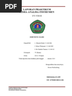 Download Laporan Praktikum UV-VIS 2 by Otak Rokok SN222673827 doc pdf