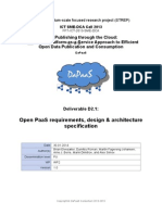 Deliverable 2.1: Open PaaS Requirements, Design & Architecture Specification