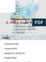 Rss y Google Reader