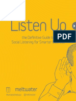 Listen Up The Difinitive Guide To Social Listening For Smarter Business