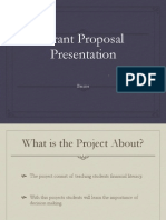 Grantproposalpresentation