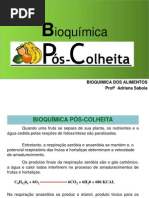 Bioquímica Pós Colheita