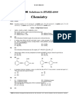 IIT-JEE Solved Chemistry 2006